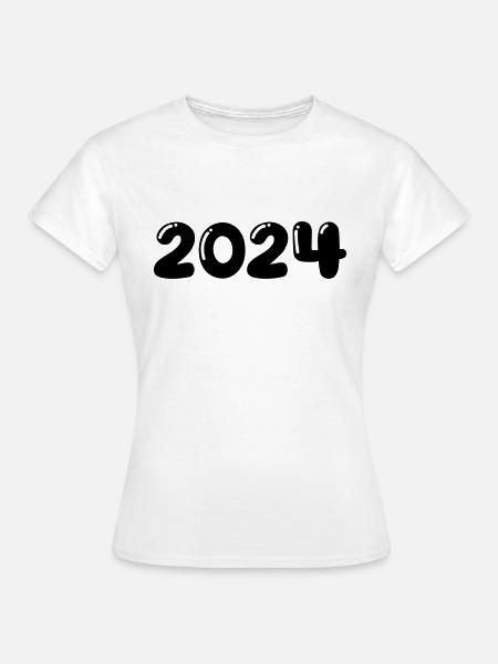 2024 - Frauen T-Shirt - Weiß