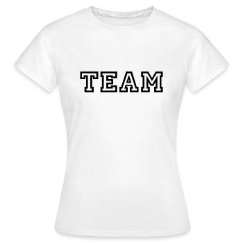 ÉQUIPE - Mannschaft - Sport - T-shirt Femme - blanc - Devant - AI Model Female 172 dark (172cm)