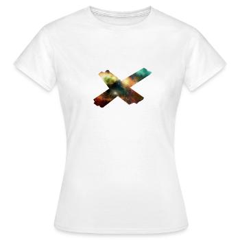 univers - T-shirt Femme - blanc - Devant - AI Model Female 172 dark (172cm)