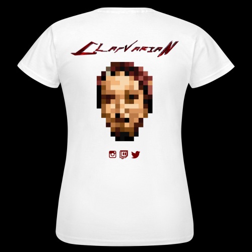 PIXELFACE und Clapvarian LOGO - Frauen T-Shirt