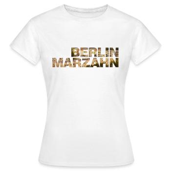 Berlin Marzahn - T-shirt Femme - blanc - Devant - AI Model Female 172 dark (172cm)