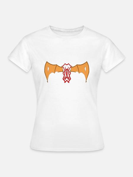Tribal Fledermaus2 - Frauen T-Shirt - Weiß