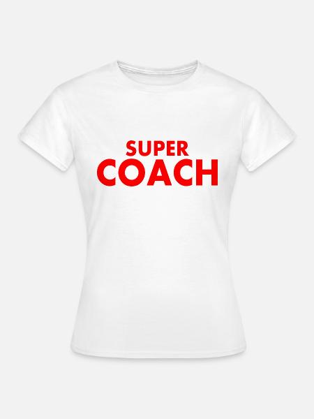 Coach - Frauen T-Shirt - Weiß