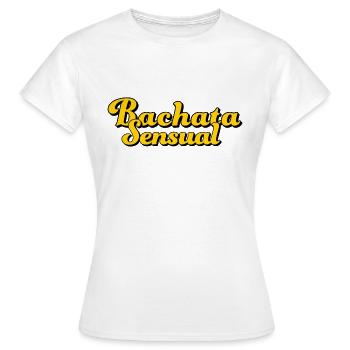 Bachata Sensual - Women's T-Shirt - white - Front - AI Model Female 172 dark (172cm)
