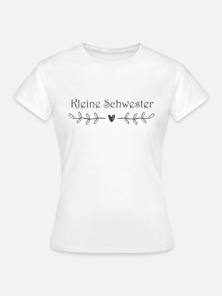 Kleine Schwester - Frauen T-Shirt - Weiß