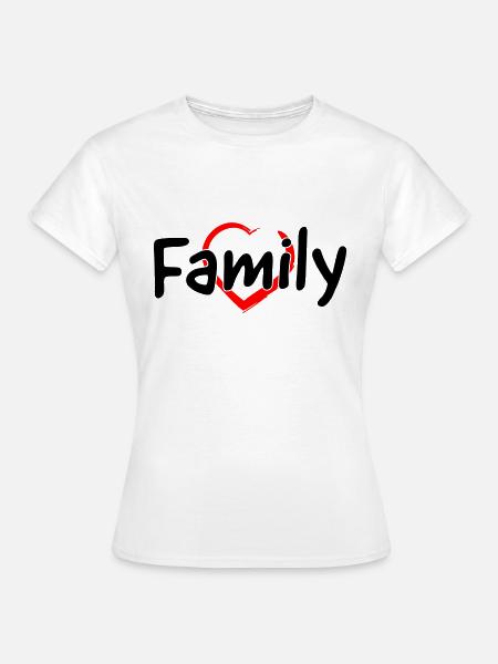 Family - Frauen T-Shirt - Weiß