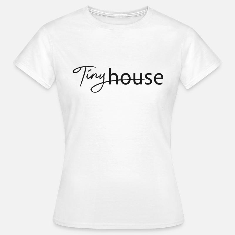 Tinyhouse - Dame-T-shirt - hvid