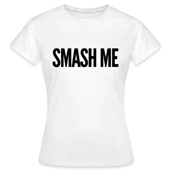 Smash - Women's T-Shirt - white - Front - AI Model Female 172 dark (172cm)
