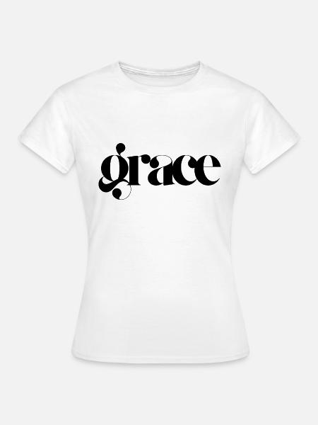 Gnade - Frauen T-Shirt - Weiß