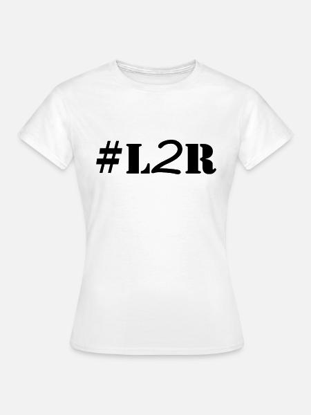 #l2r - Frauen T-Shirt - Weiß