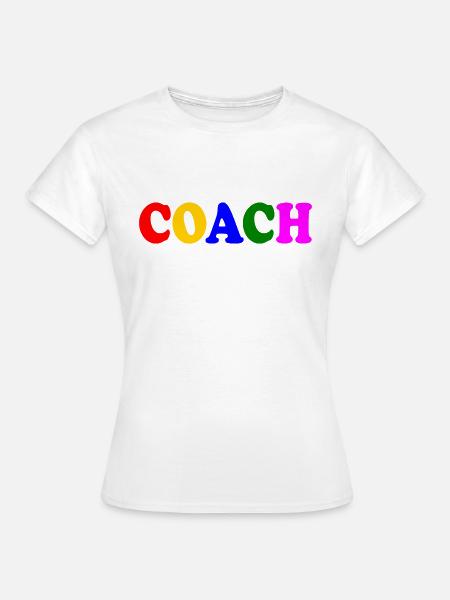 Coach - Frauen T-Shirt - Weiß