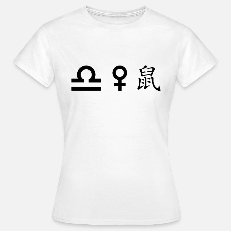 Libra Venus Rat - Women's T-Shirt - white