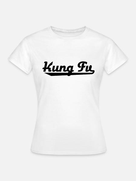 Kung Fu - Frauen T-Shirt - Weiß