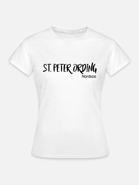 St Peter Ording - Frauen T-Shirt - Weiß
