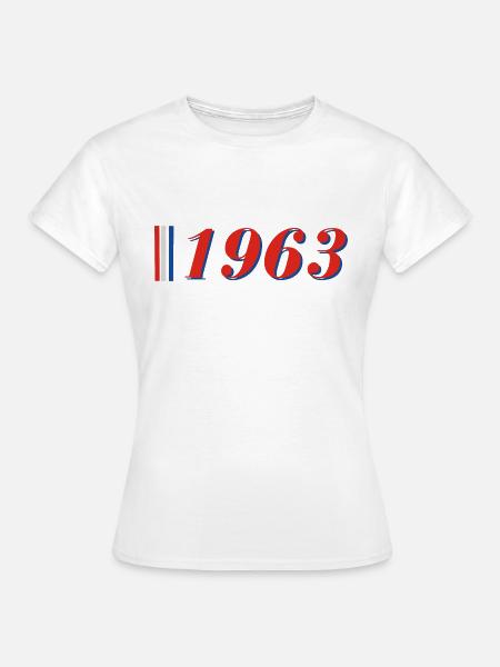 Jahr 1963 - Frauen T-Shirt - Weiß