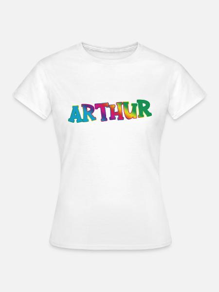 Arthur - Frauen T-Shirt - Weiß