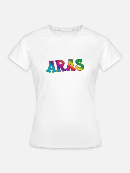 Aras - Frauen T-Shirt - Weiß
