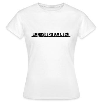Landsberg am Lech - T-shirt Femme - blanc - Devant - AI Model Female 172 dark (172cm)