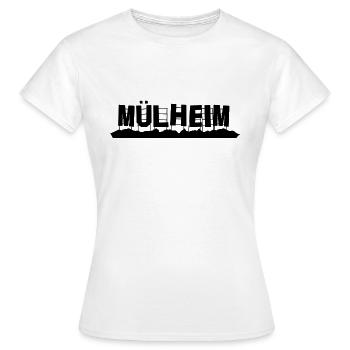 Canton de Mülheim - T-shirt Femme - blanc - Devant - AI Model Female 172 dark (172cm)