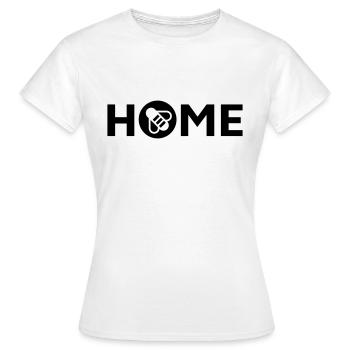 Rucher, Miellerie, Association des apiculteurs, Maison des apiculteurs - T-shirt Femme - blanc - Devant - AI Model Female 172 dark (172cm)