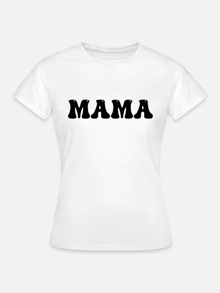 Mama - Beste Mama - Frauen T-Shirt - Weiß