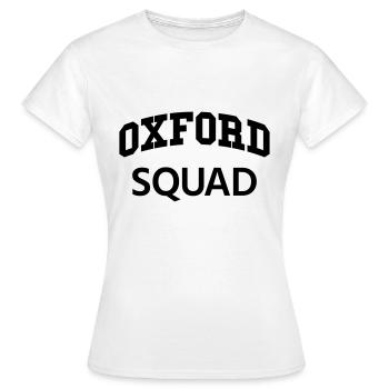 Oxford Squad - T-shirt Femme - blanc - Devant - AI Model Female 172 dark (172cm)