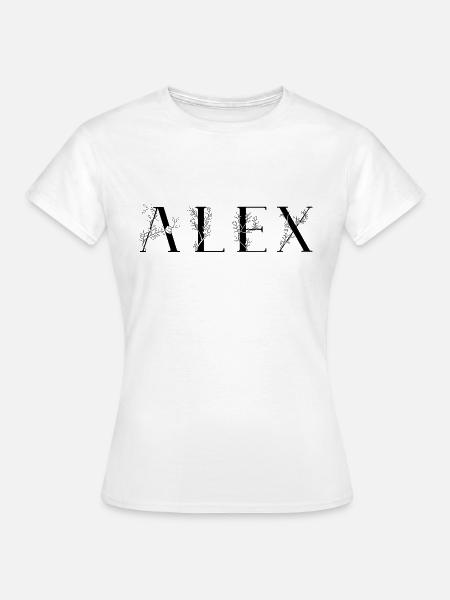 Name - Alex - Frauen T-Shirt - Weiß