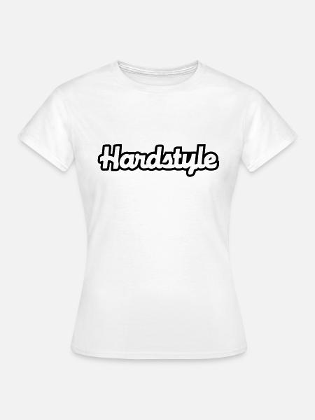 Hardstyle__V051 - Frauen T-Shirt - Weiß