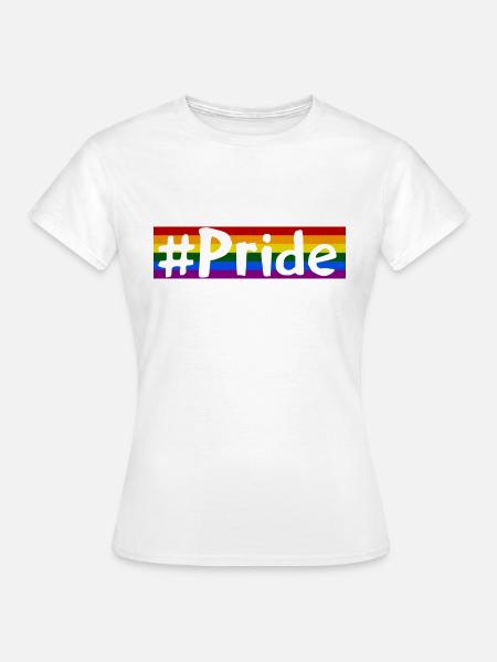 Pride - Frauen T-Shirt - Weiß