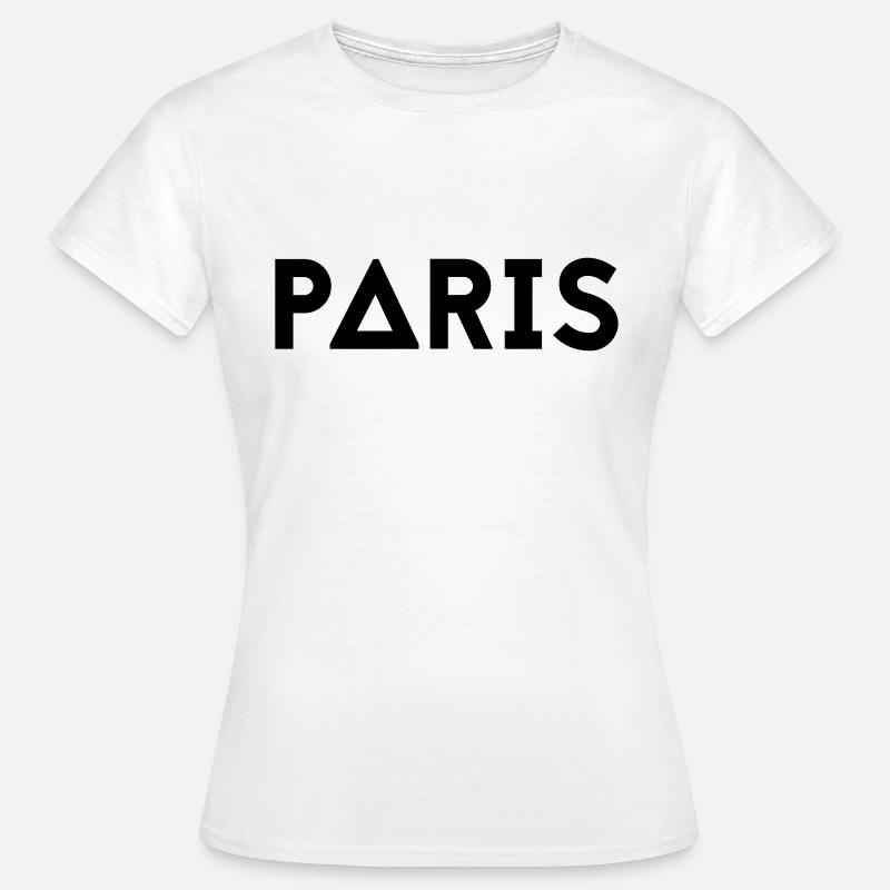 PARIS - Women's T-Shirt - white