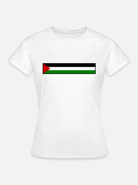 Free palestine - Frauen T-Shirt - Weiß