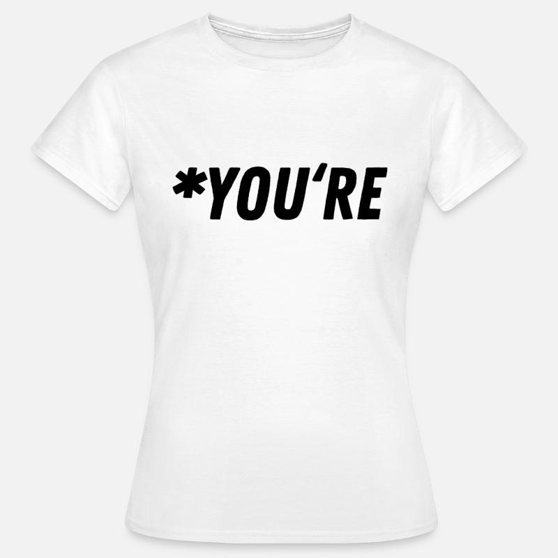 Grammar Grammar Gift Gift Idea - Women's T-Shirt - white