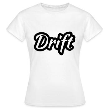 dérive - T-shirt Femme - blanc - Devant - AI Model Female 172 dark (172cm)