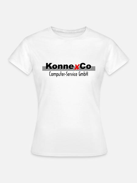 KonnexCo - Frauen T-Shirt - Weiß