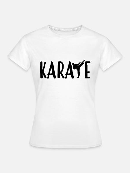 Karate - Karateka - T-shirt Femme - blanc
