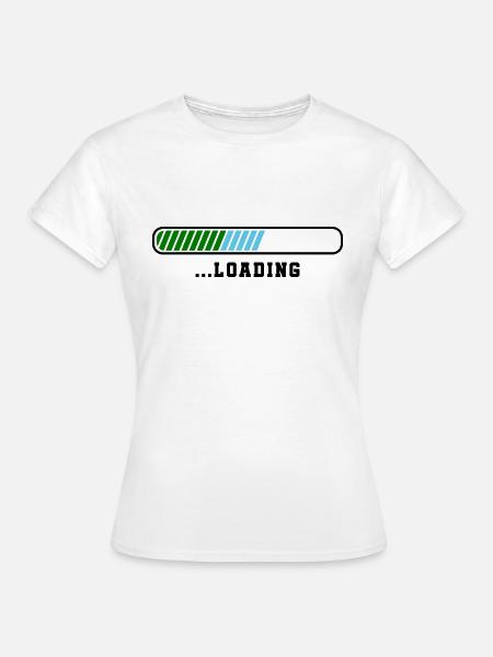 loading - Frauen T-Shirt - Weiß