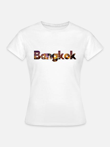 Bangkok - Frauen T-Shirt - Weiß