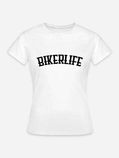 La vie de motard - T-shirt Femme - blanc
