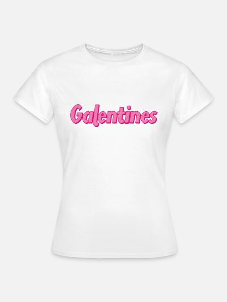 Galentine - Frauen T-Shirt - Weiß
