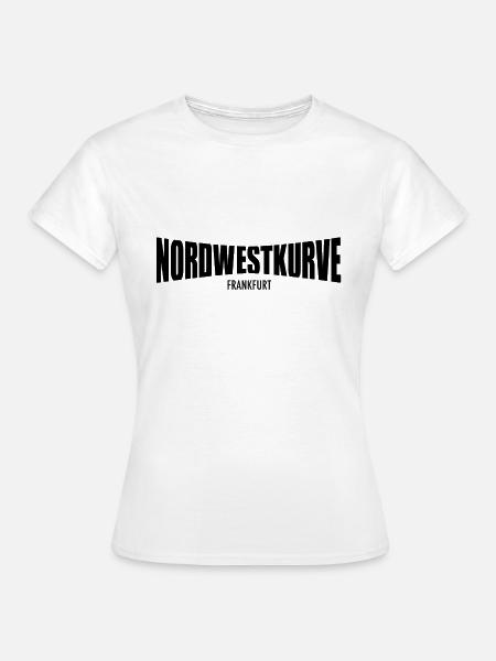 Nordwestkurve Frankfurt - Frauen T-Shirt - Weiß