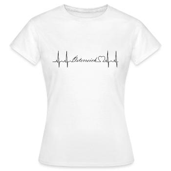Autriche - T-shirt Femme - blanc - Devant - AI Model Female 172 dark (172cm)