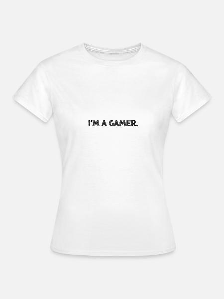 Gaming - Frauen T-Shirt - Weiß
