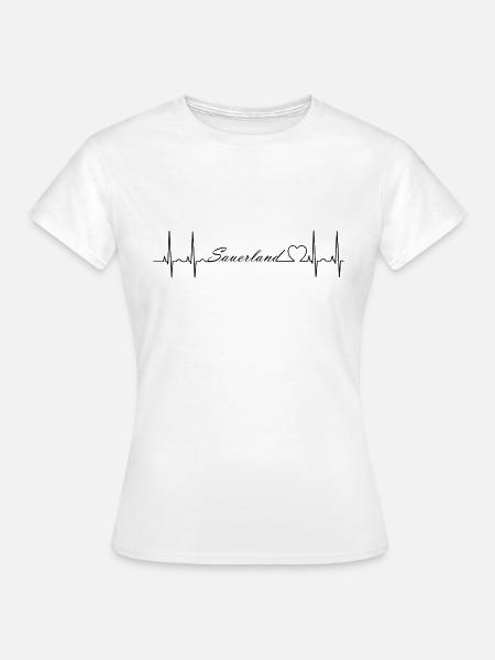Sauerland - Frauen T-Shirt - Weiß