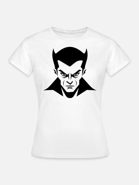 Vampir - Frauen T-Shirt - Weiß