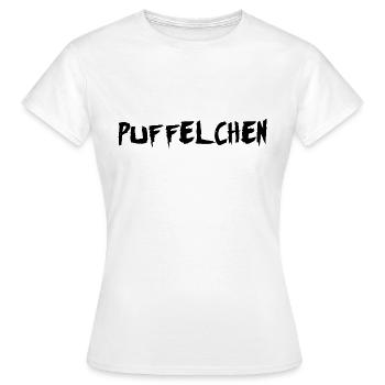 Bouffées - T-shirt Femme - blanc - Devant - AI Model Female 172 dark (172cm)