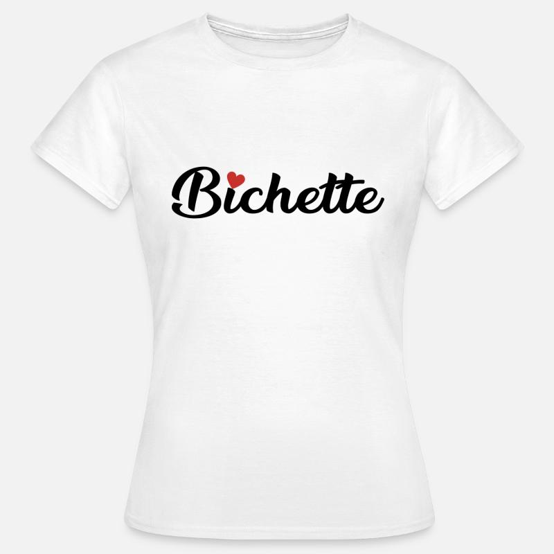Bichette idée de cadeau mignon - T-shirt Femme - blanc