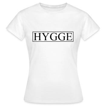 Hygge - Tradition danoise - Attitude à l’égard de la vie - Nice - T-shirt Femme - blanc - Devant - AI Model Female 172 dark (172cm)