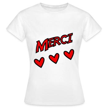 VIELEN DANK. DANKE. VIELEN DANK. JAHRESTAG. GEBURT. - Frauen T-Shirt - Weiß - Vorne - AI Model Female 172 dark (172cm)