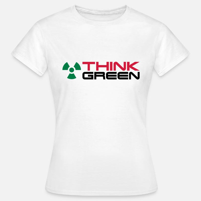 Radioactive__V005 - Dame-T-shirt - hvid