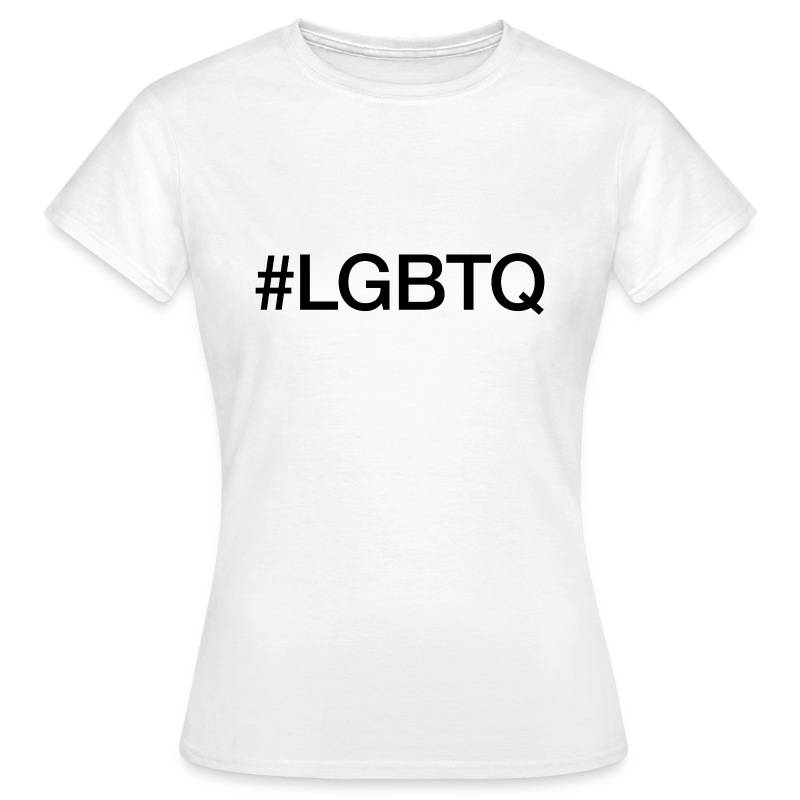 #LGBTQ hashtag - Dame-T-shirt